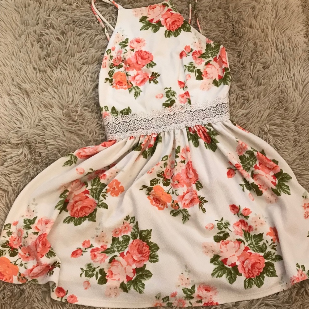 Floral Mini Dress